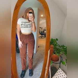 Vintage Brown Corduroy Pants